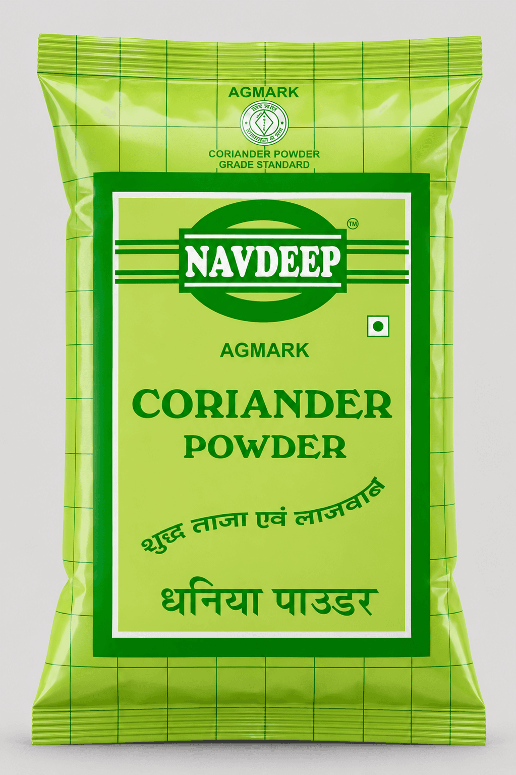 Coriander Powder 100g pack — AGMARK certified, single-origin from Ramganj, Rajasthan